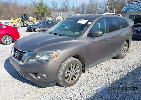 2014 Nissan Pathfinder Sv from USA, damaged, VIN 5N1AR2MM8EC606005